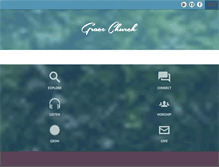 Tablet Screenshot of gracenormal.org